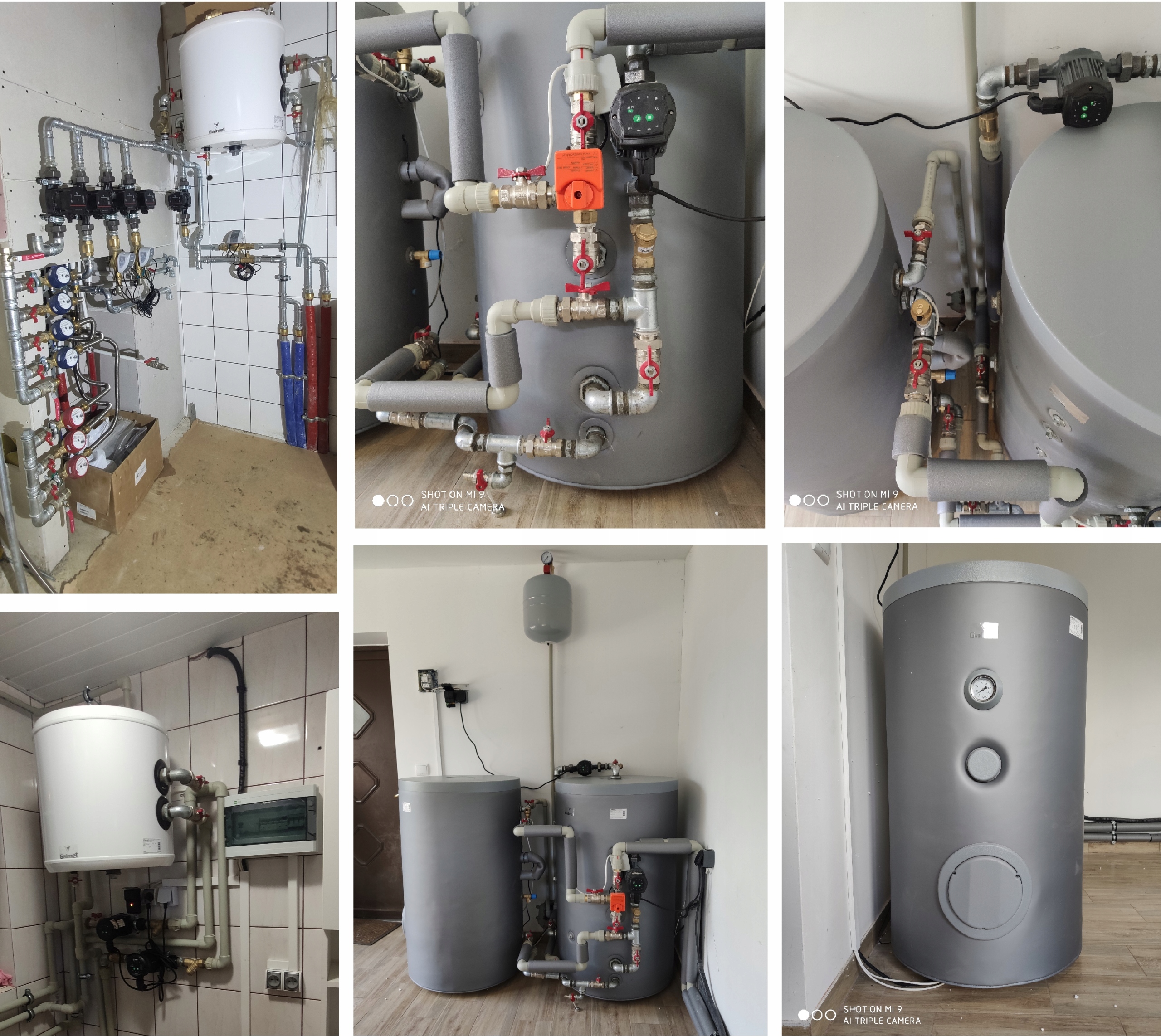 Pompa ciepła do SAMODZIELNEGO MONTAŻU kotłownia 8kW zestaw KAISAI Kod producenta KHC-08RY3