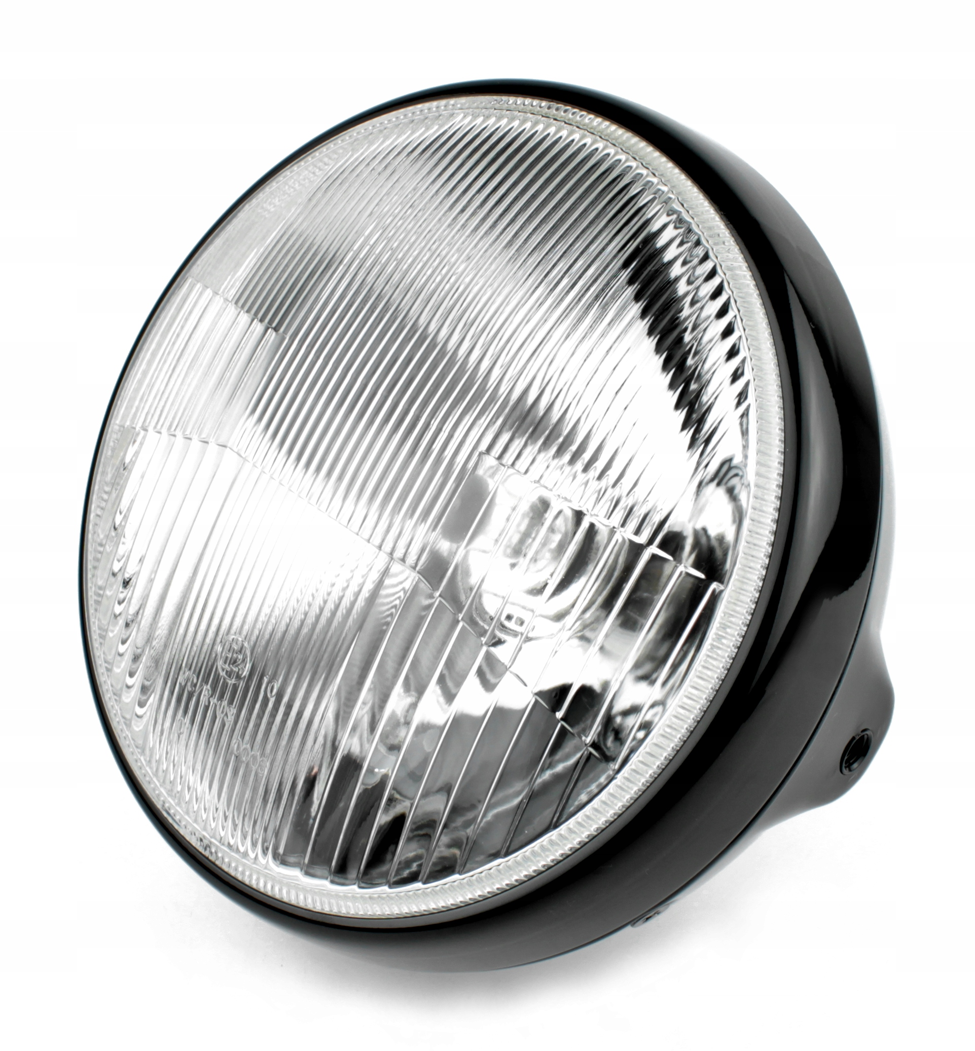

Lampa Motocyklowa Przednia 7 Cali 12V Czarna Ramka