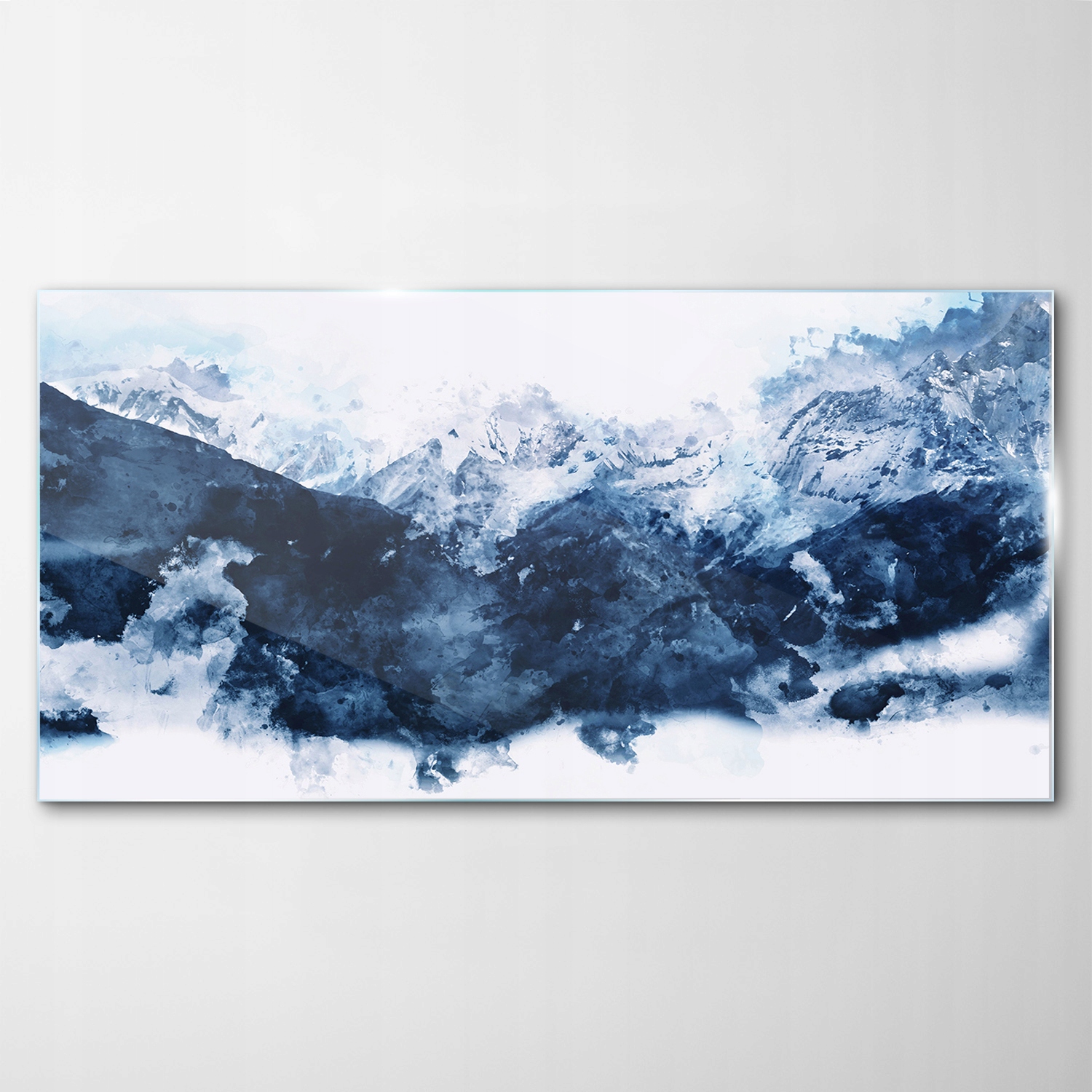 Tvrdený sklenený obraz Art Hory Krajina 100x50