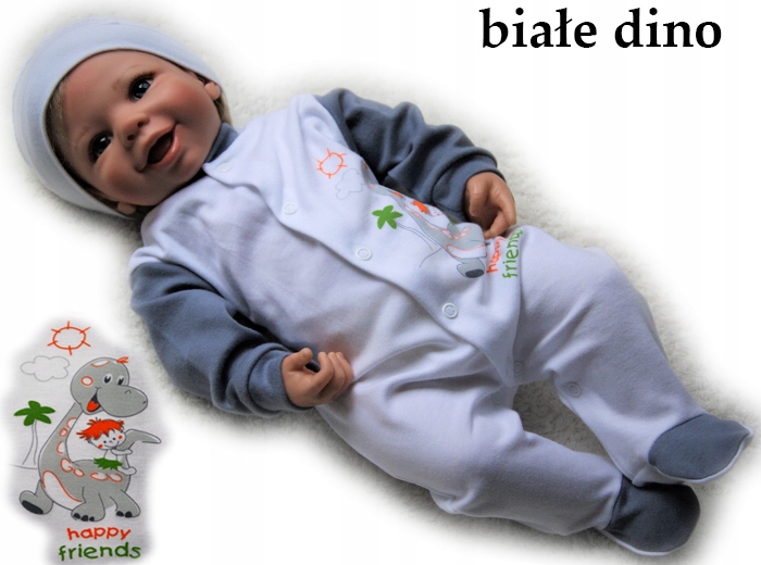 

Pajacyk pajac rozpinany śpioszki 56 bawełniany