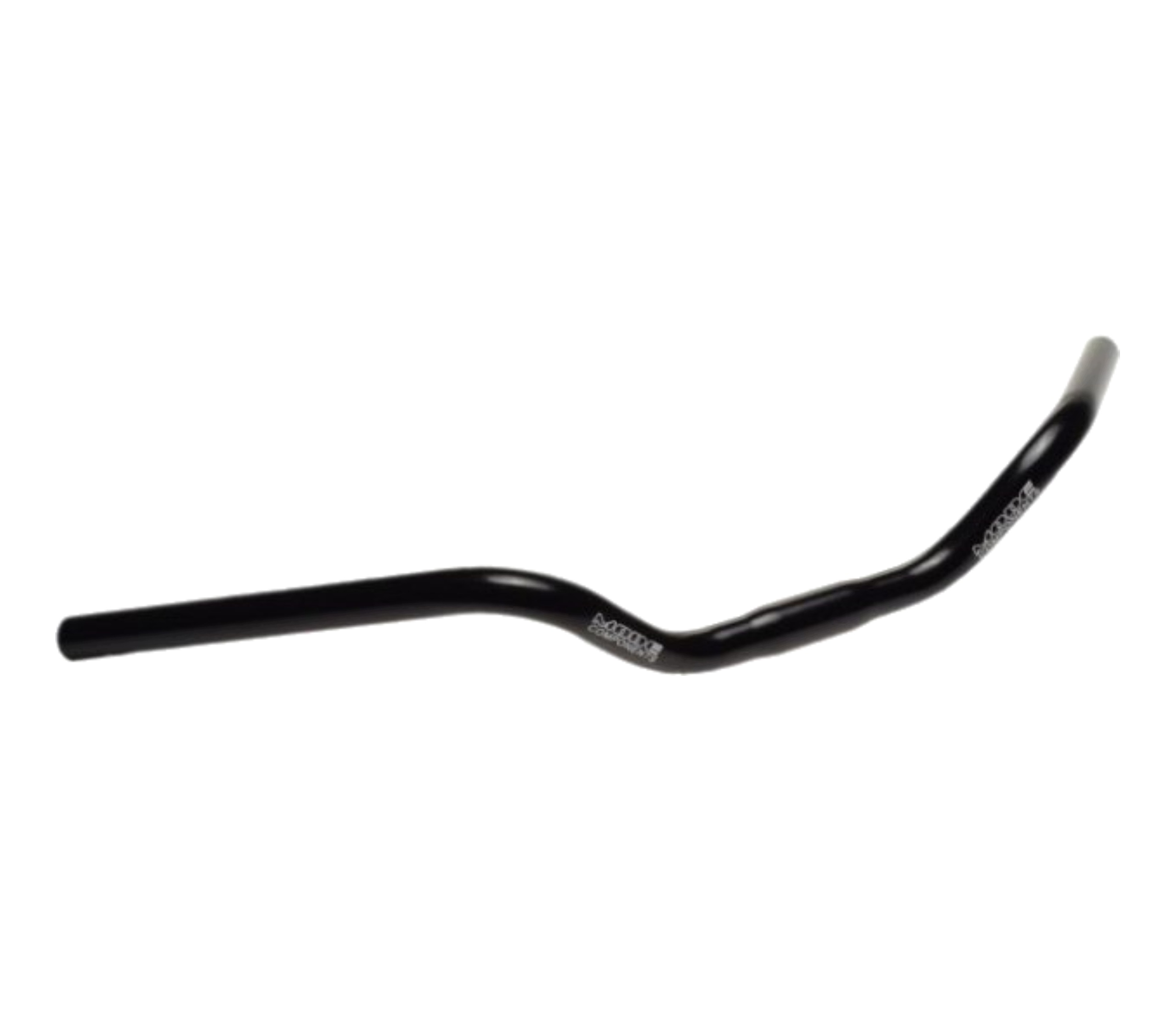 Kierownica Rowerowa Gięta Aluminiowa Czarna 25.4 640 mm Trekking Miejski