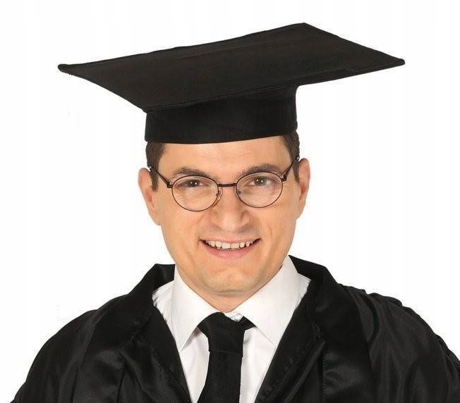 CZAPKA BIRET ABSOLWENTA STUDENTA ZAKOŃCZENIE ROKU