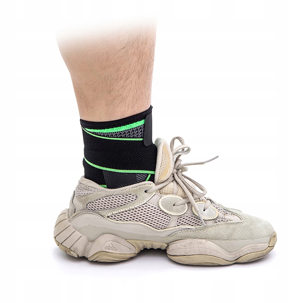 STABILIZATOR KOSTKI ORTEZA OPASKA ELASTYCZNA UCISKOWA STAWU SKOKOWEGO M/L Rozmiar M/L