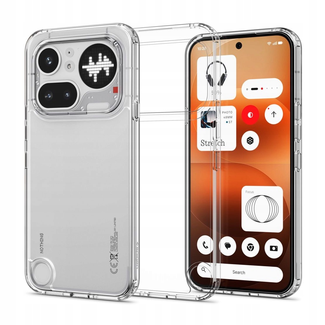 Etui do Nothing Phone 4A Pro Spigen Ultra Hybrid przezroczyste