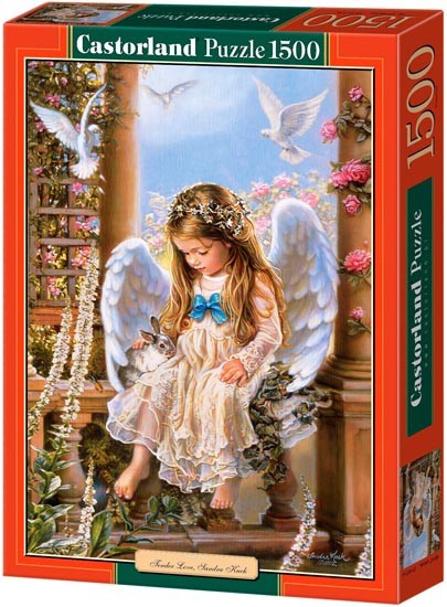 

Puzzle Anioł Kwiaty Zwierzęta 9+ 1500 Castor