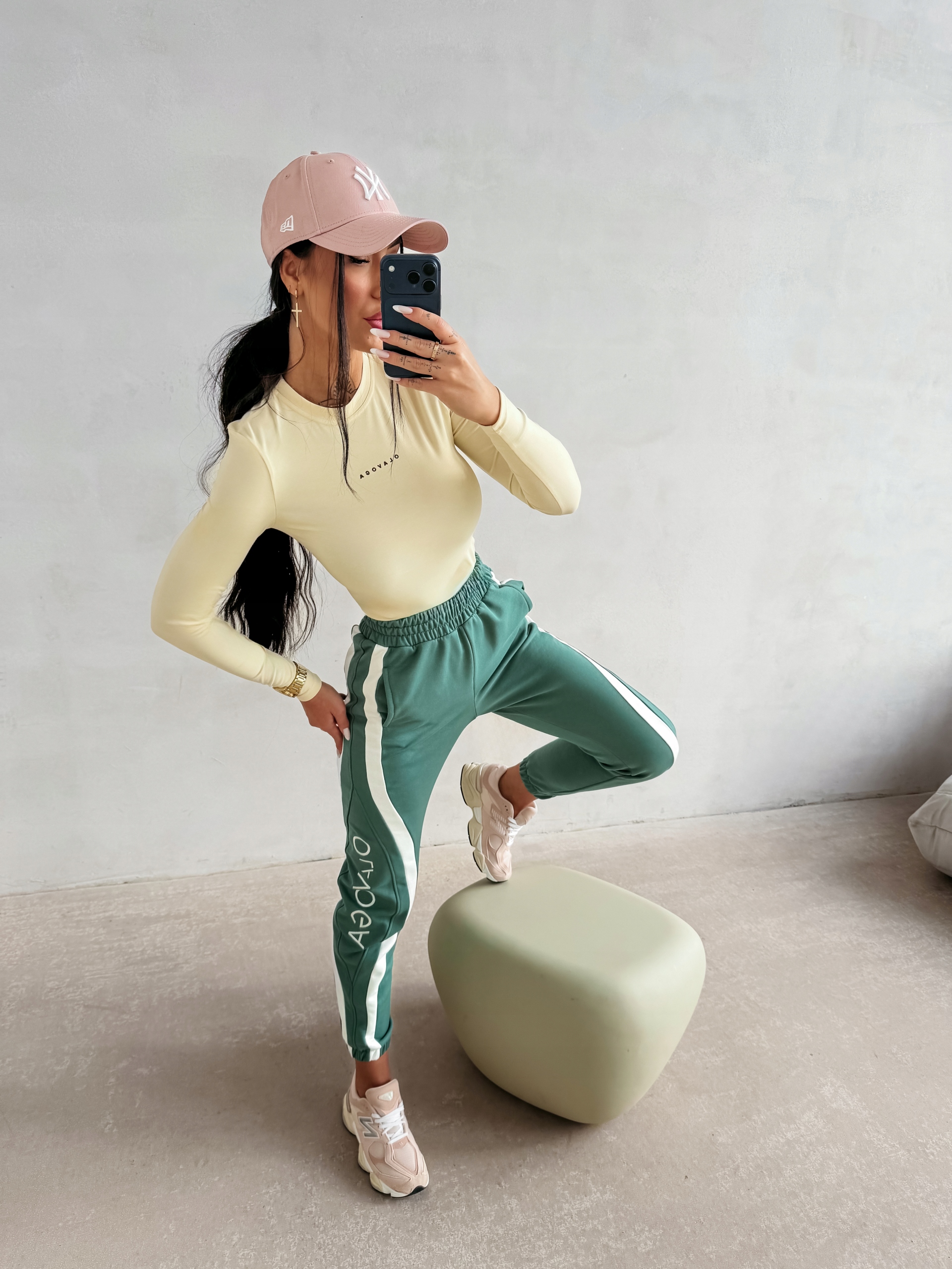 Dámské Kalhoty Fikor Olavoga Zelená M