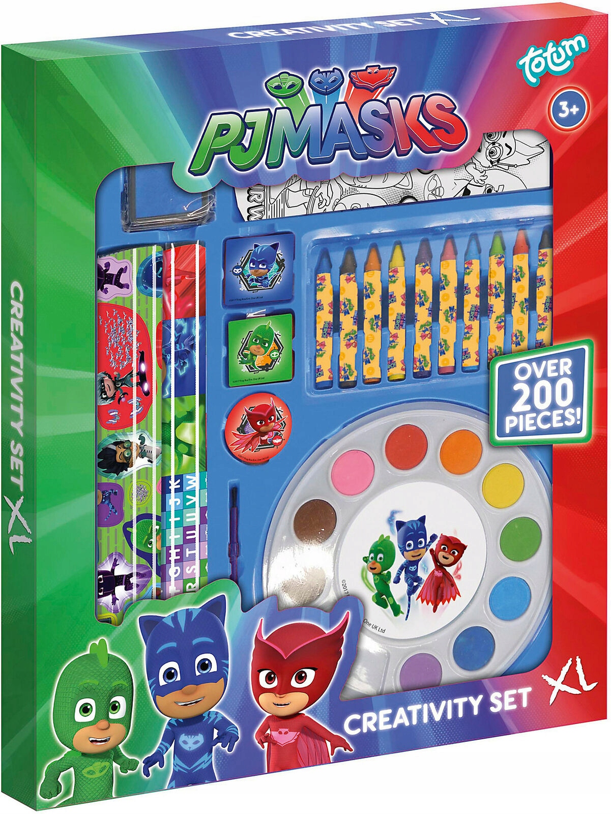 

Pidżamersi Pj Masks- Zestaw Kreatywny 200 sztuk