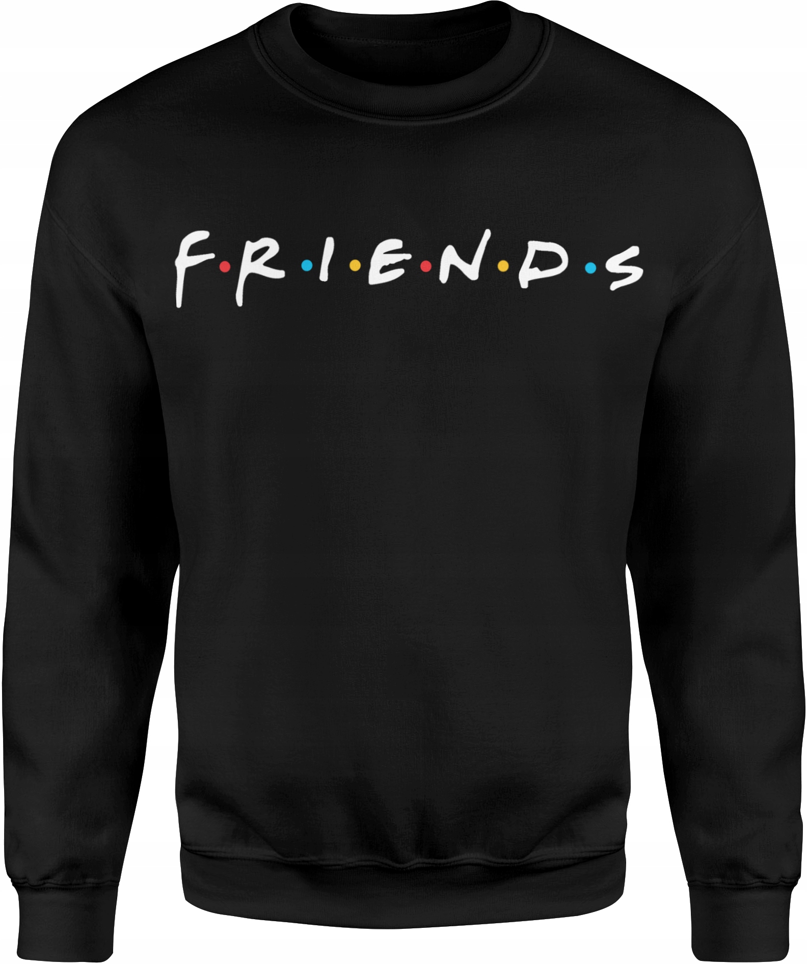 

Męska Bluza Friends Rozm M Czarna Bawełniana