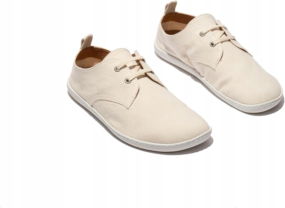 Fly London Béžové Pánské Tenisky Z Tkaniny S Bílou Podrážkou 40 6DA