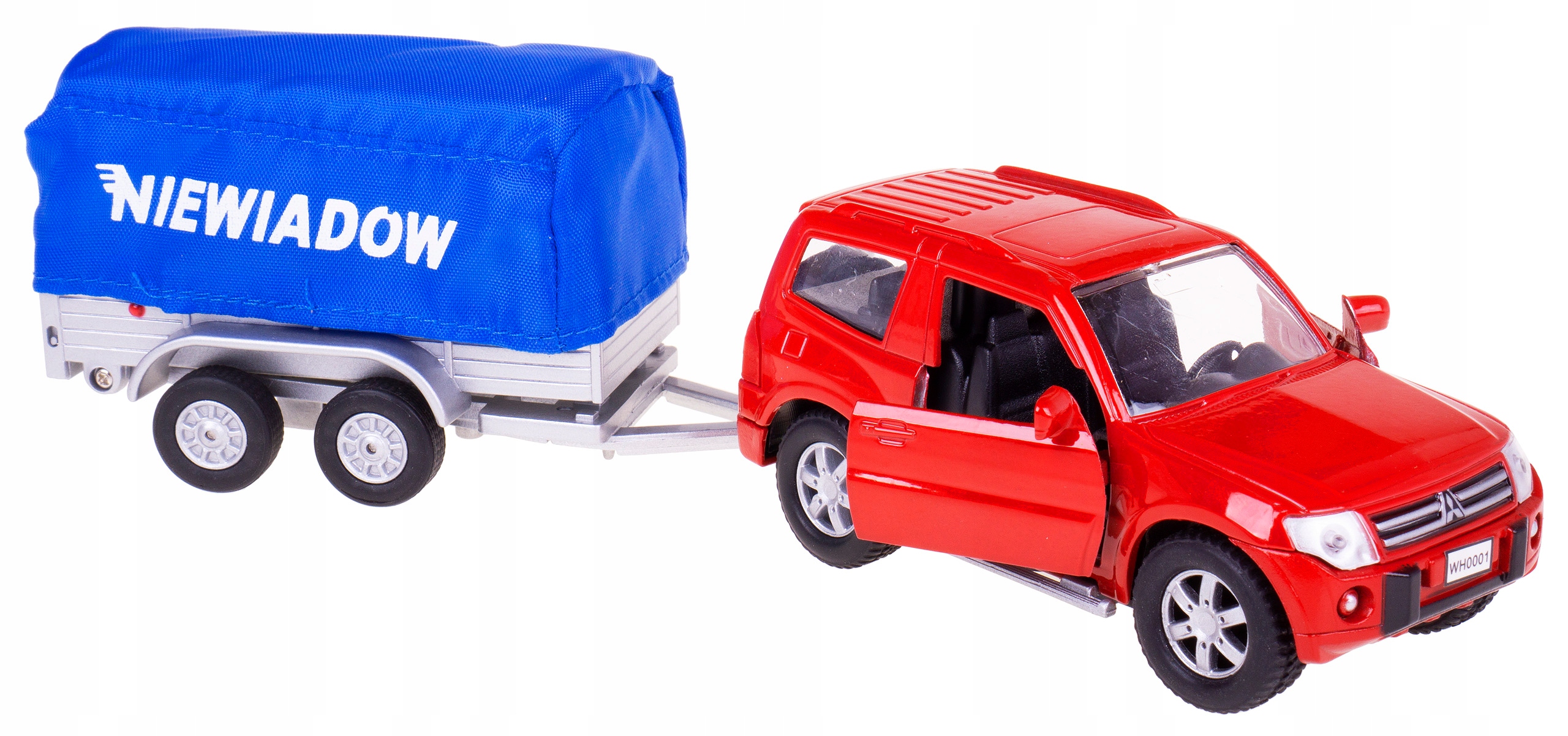 

Mitsubishi Pajero Z Przyczepką Niewiadów Dźw. Świa