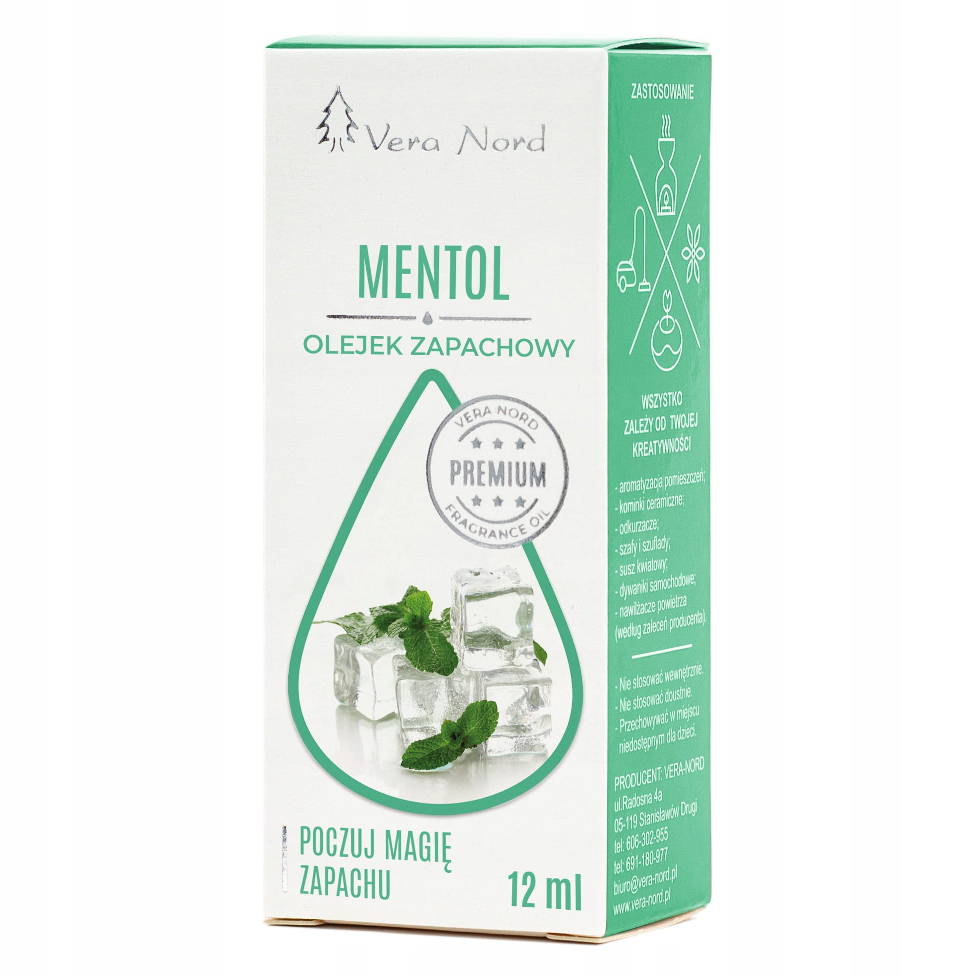 

Olejek zapachowy 12 ml mentol