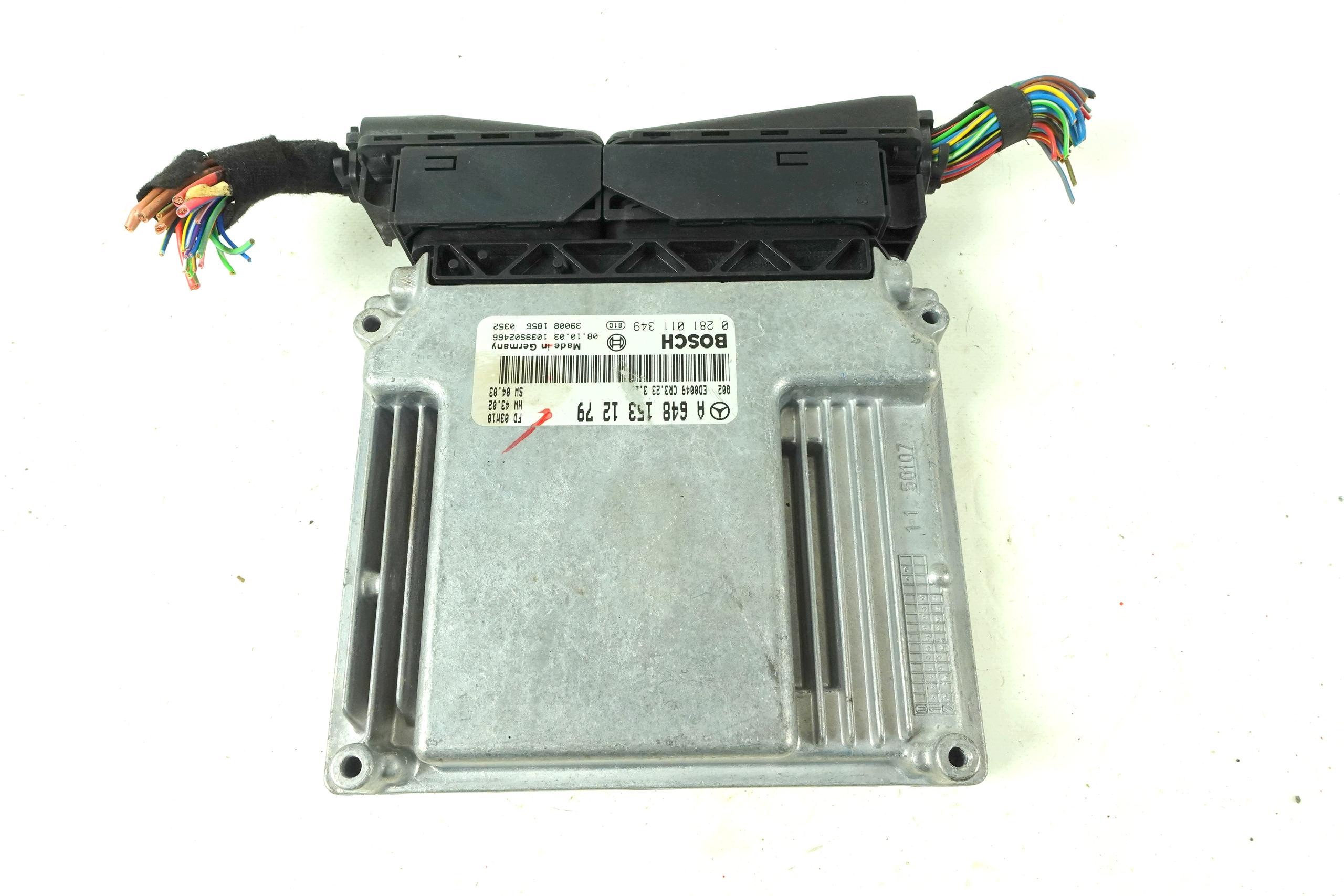 computer motore MERCEDES E classe W211 3.2 CDI A6481531279 0281011349