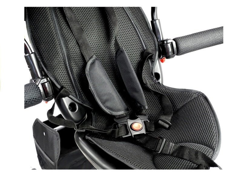 ROWEREK TRÓJKOŁOWY WÓZEK BUDKA POMPOWANE KOŁA OBROTOWE SIEDZENIE Model PRO500