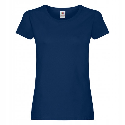 

Tshirt damski koszulka Fruit Loom Granatowy XXL