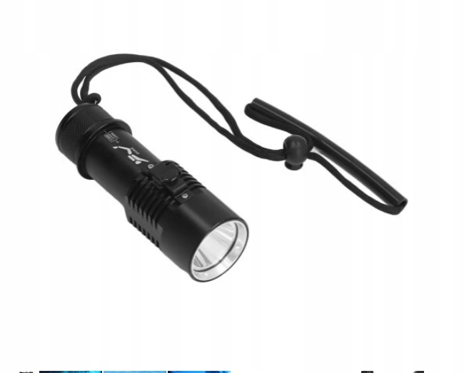 LATARKA NURKOWA LED 5000lm LED P70 IPX8 Rodzaj brak informacji