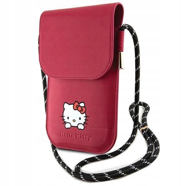 Kabelka Hello Kitty Leather Daydreaming Cord růžová