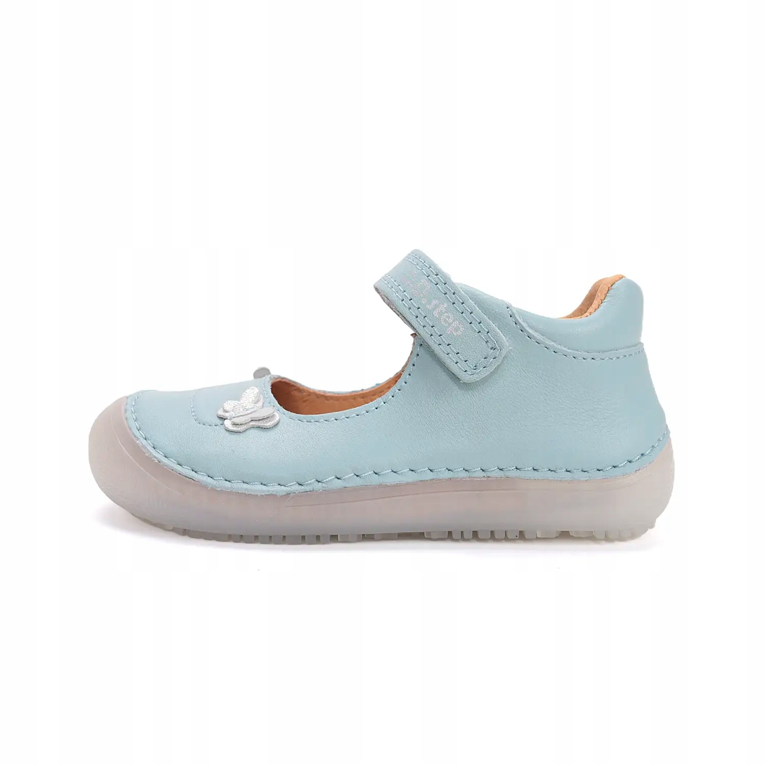 Baleriny skórzane barefoot D.D. Step H063-61123B Turquoise 26