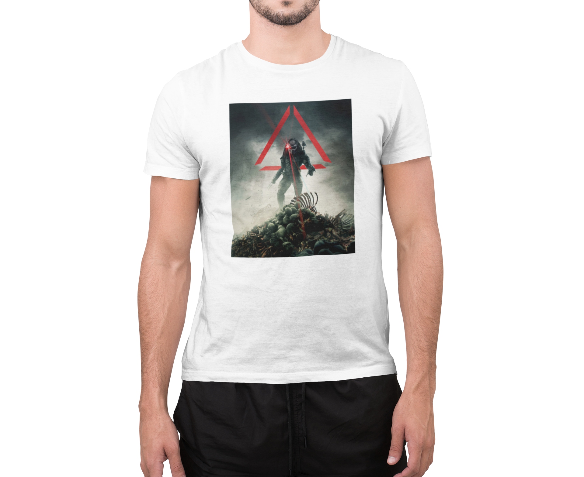 

Koszulka T-shirt Z Nadrukiem Predator Film L
