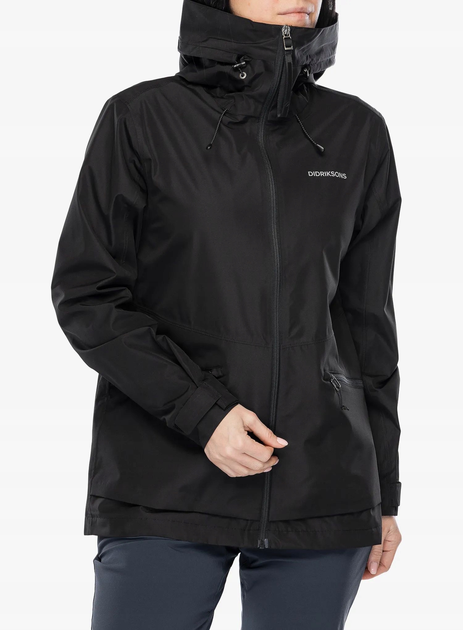 Dámská nepromokavá bunda Didriksons Turvi Jacket 2 černá 38 (M)