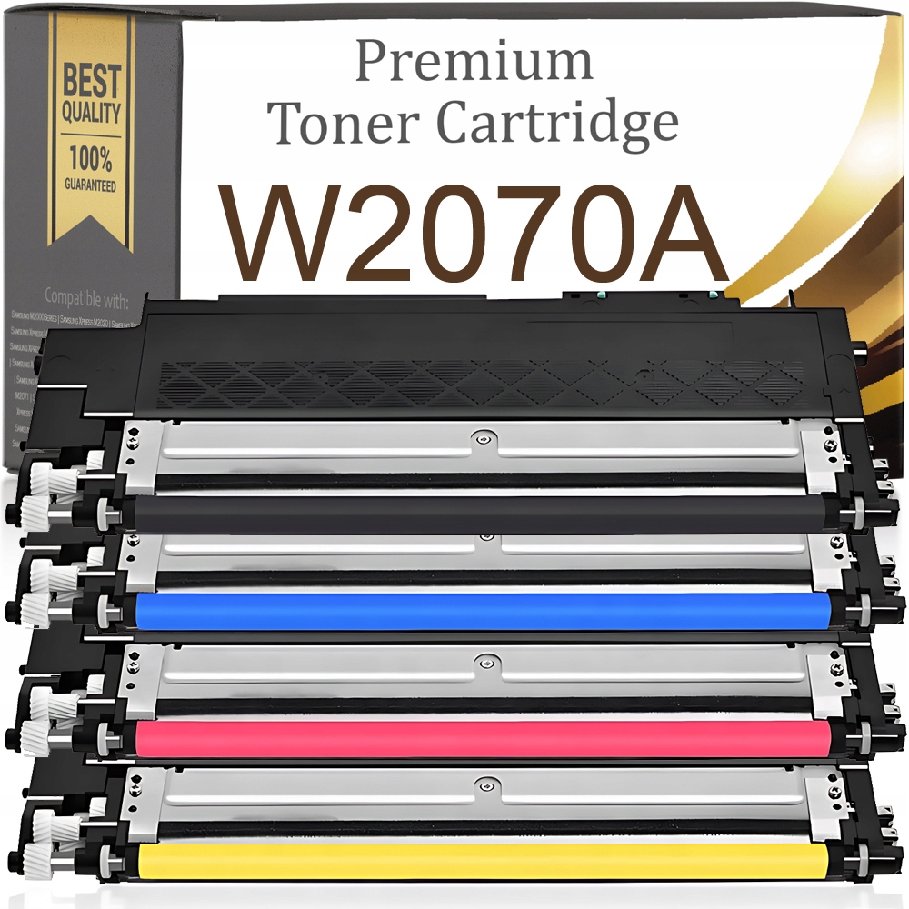 4x Toner Do Drukarki Hp Color Laser 150a 150nw Mfp 178nw 179fnw 117A W2070A