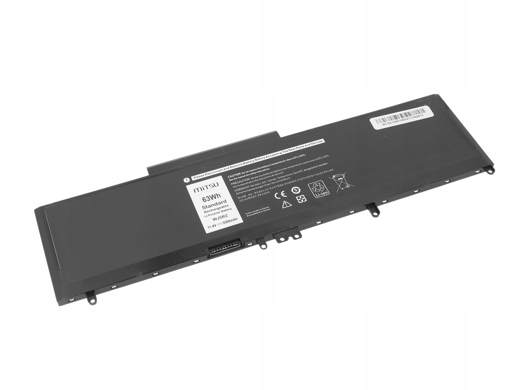 Bateria Mitsu do Dell Latitude E5570 (5500mAh) 11.4V
