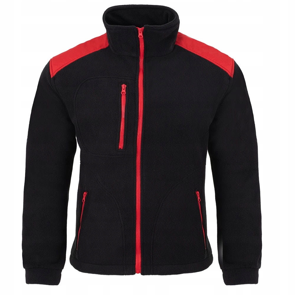 

Bluza polarowa medyczna czarna czerwona roz. L