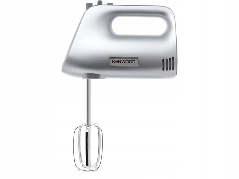 KENWOOD Mikser Ręczny 450W 5 Prędkości Turbo Trzepaczka Ugniatacz Srebrny — miniatura 2