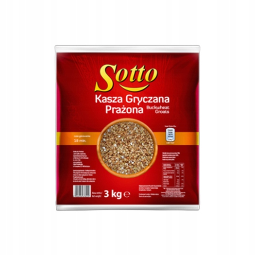 Levně Pohanková kaše Sotto 3 kg