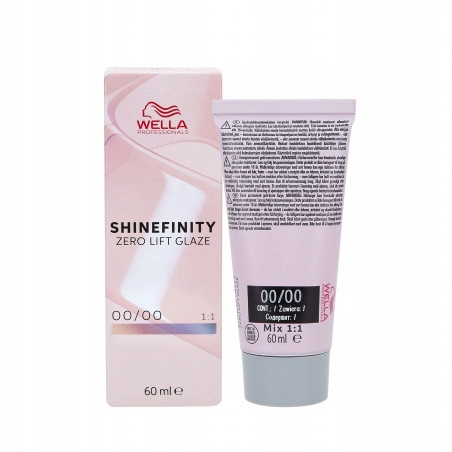 Wella Shinefinity Zero Lift Glaze Polopermanentní barvicí krém 60 Ml (06/07)
