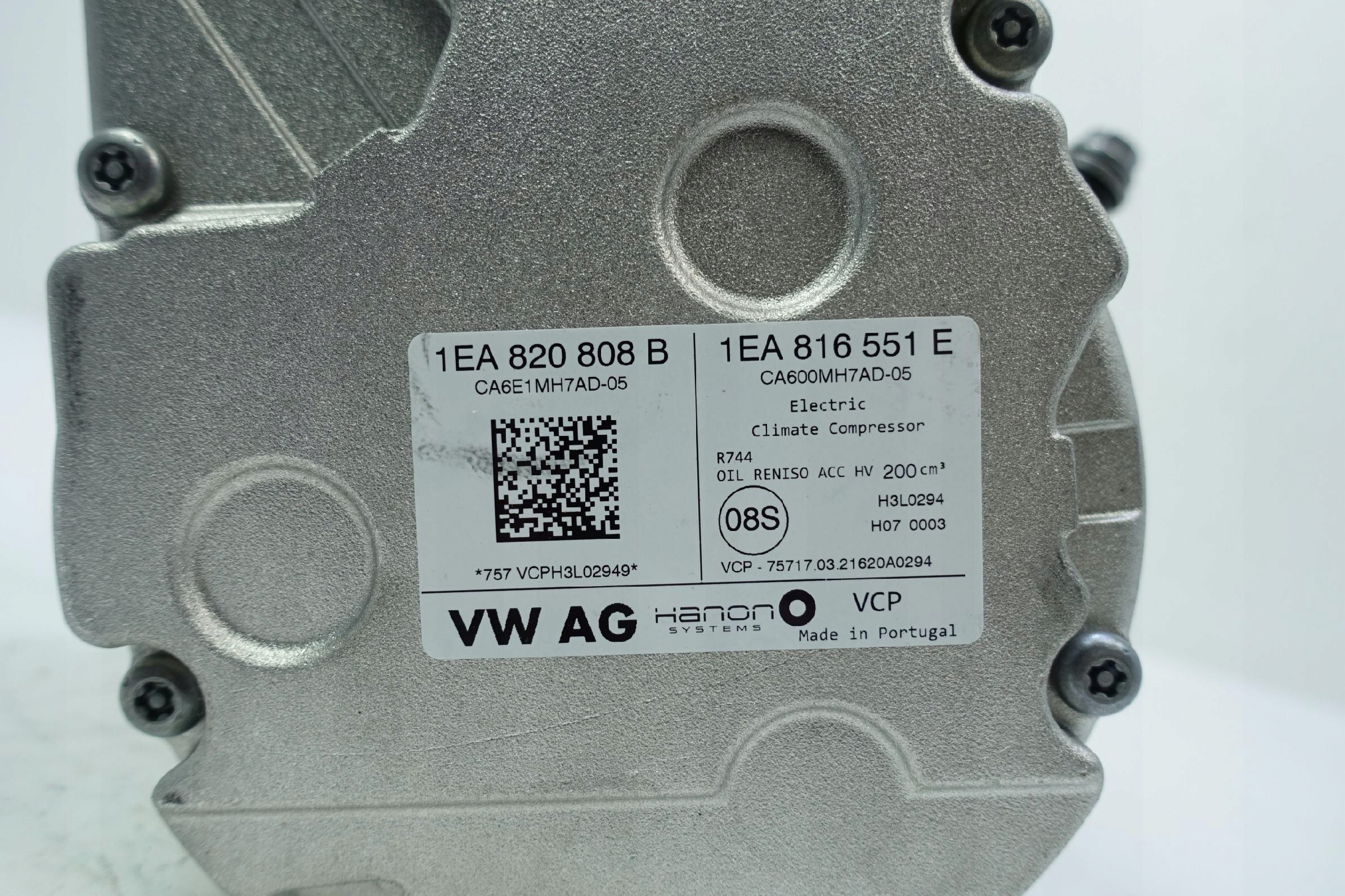 klimakompressor kompressor klimaanlage VW ID3 ID.3 ID4