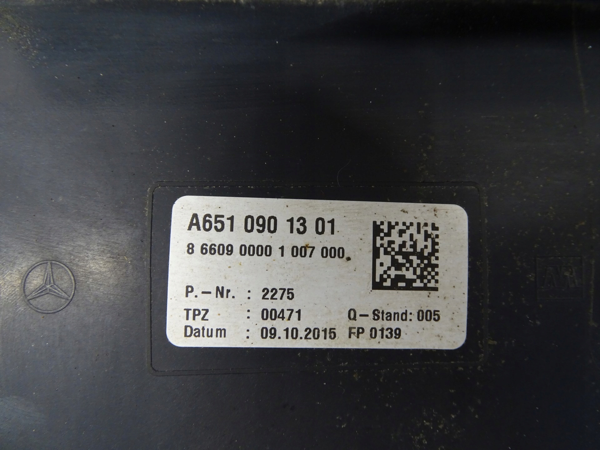 Gehäuse filter luft INFINITI Q50 2013- 2.2 DIESEL A6510901301