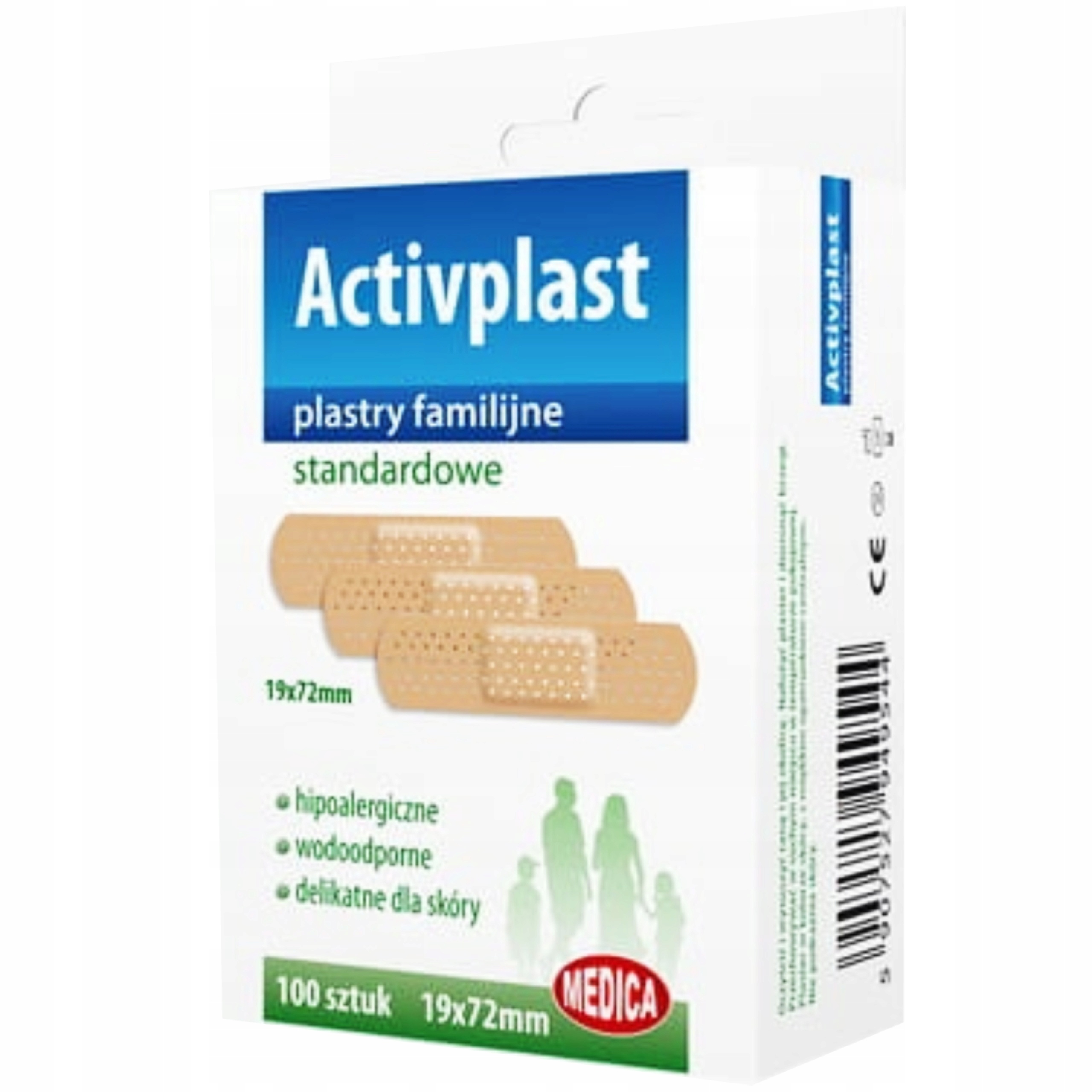 

Plastry familijne 100 szt Domowa Apteczka Activ