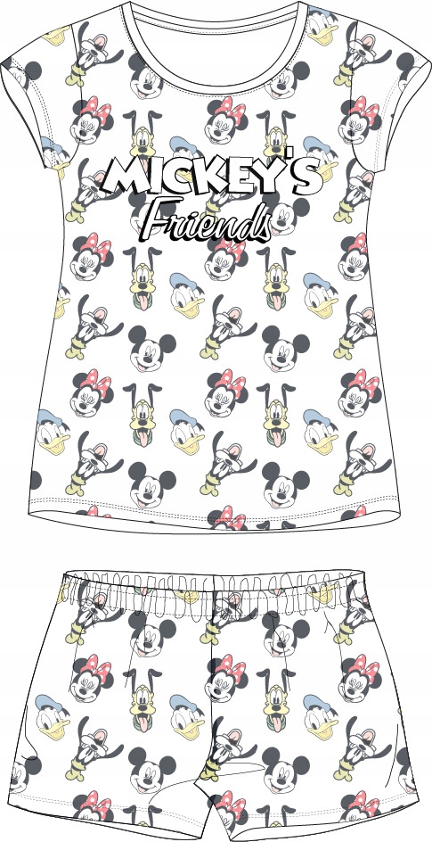 

Piżama krótki spodenki Myszka Minnie Miki 134