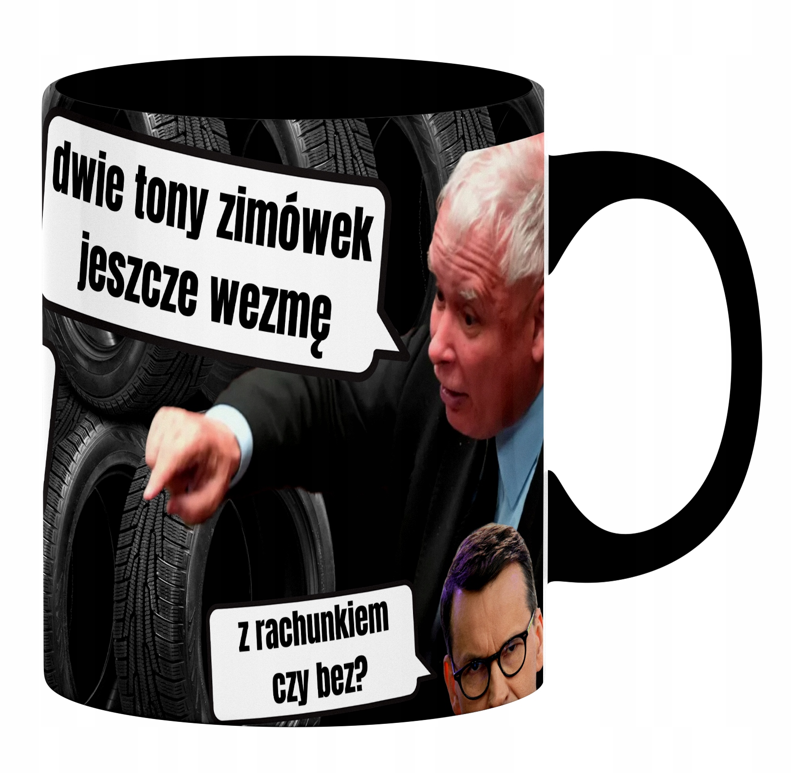 KUBEK PREZESA KACZYŃSKIM OPONY PIS DUDA MORAWIECKI
