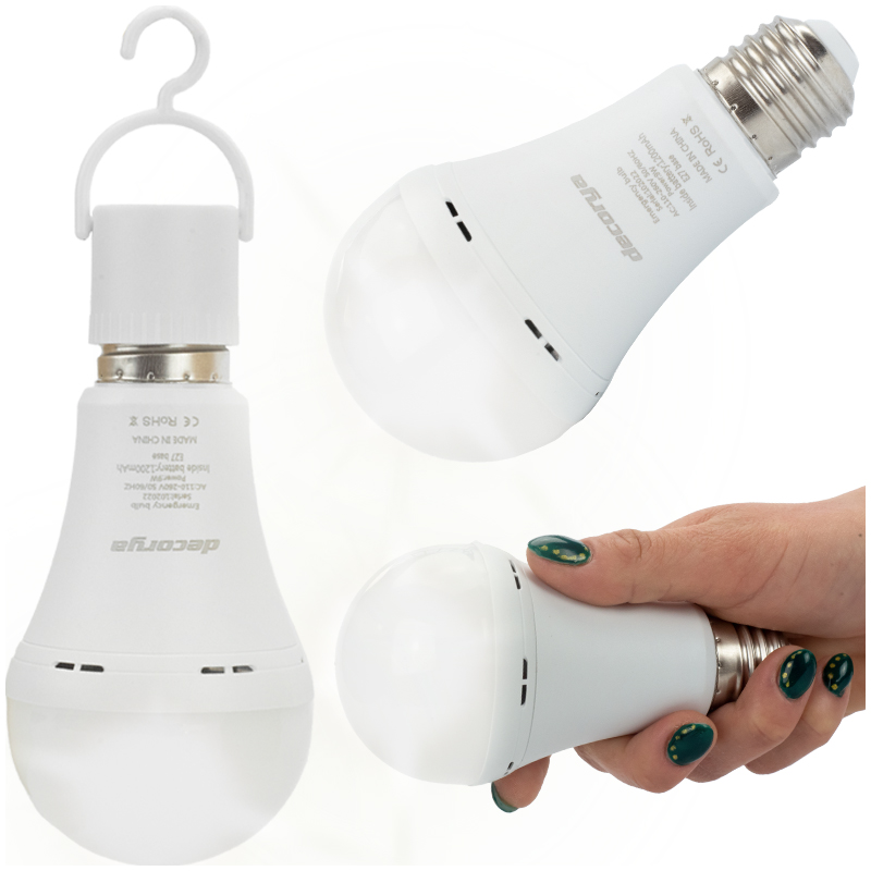 

Żarówka Led Akumulatorowa Awaryjna Lampa Dotykowa