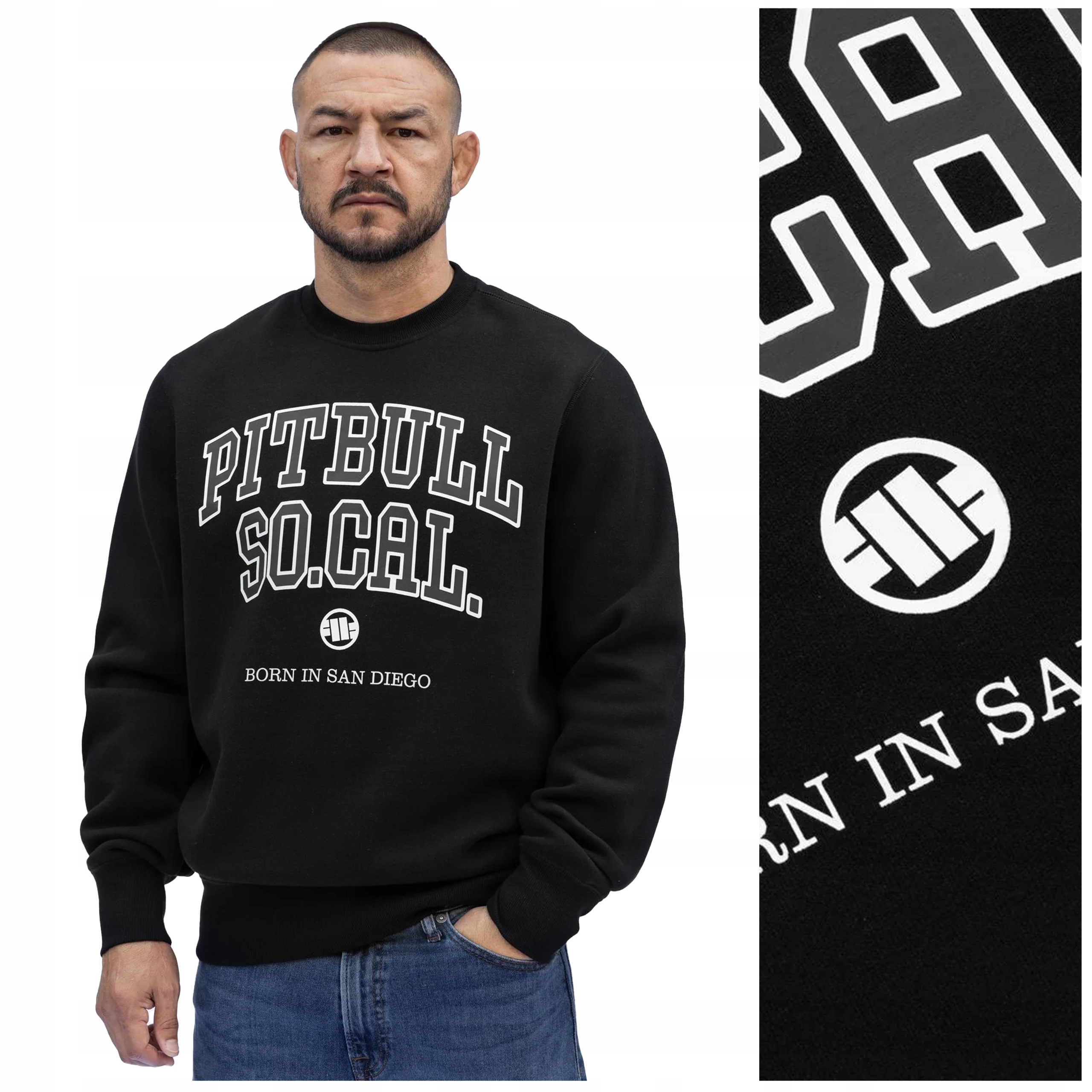 Mikina Pit Bull "so Cal" vel. M černá