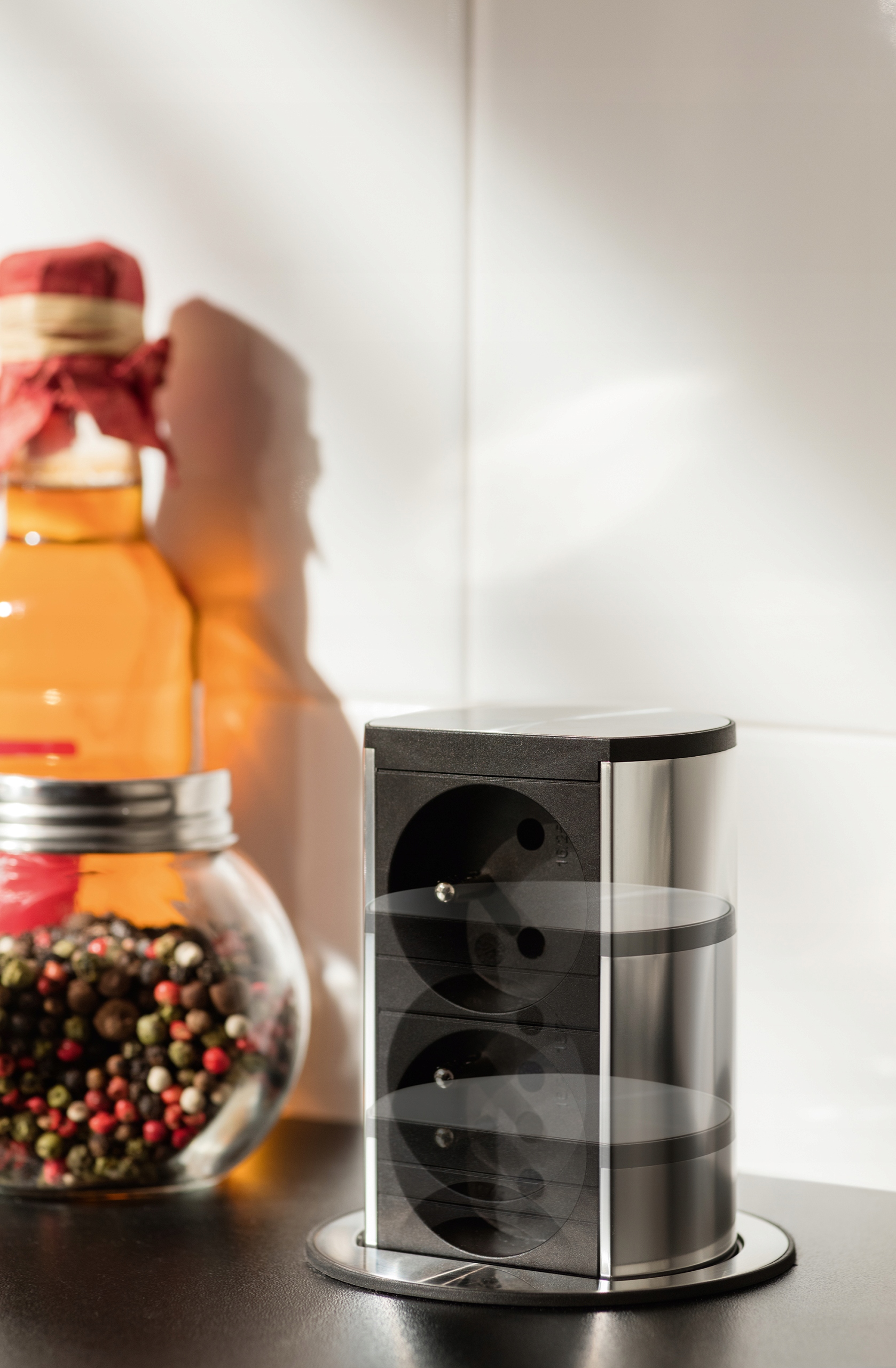 Bachmann Elevator 2 Zásuvky Inox