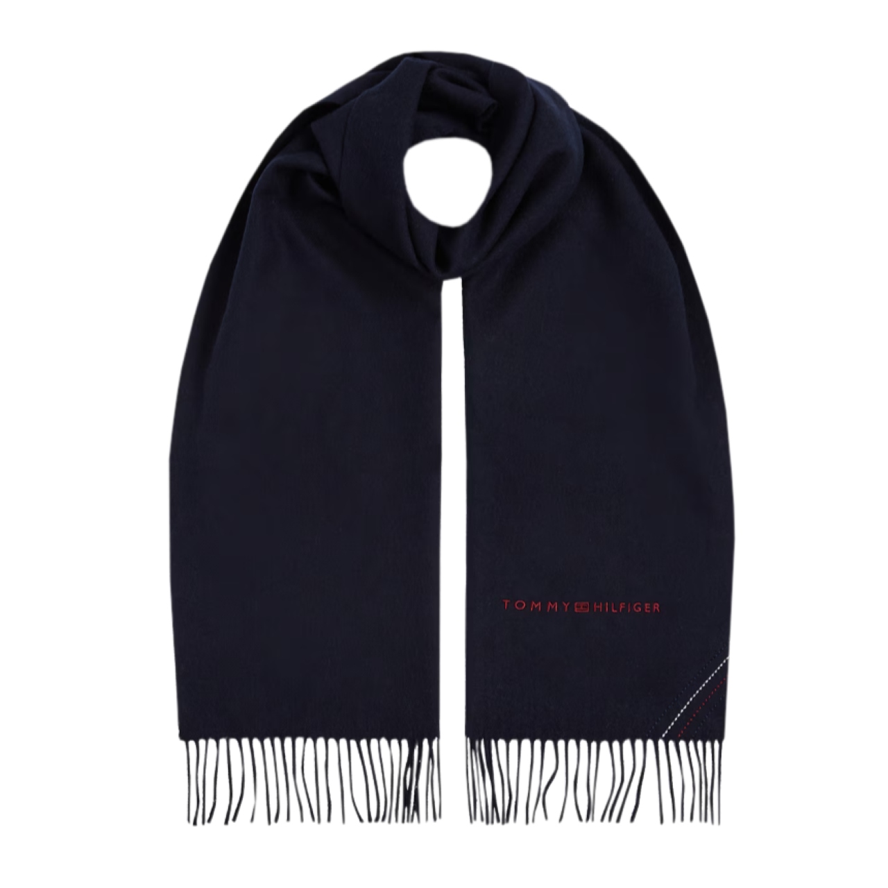 -32% Tommy Hilfiger Pánská Šála 1985 Scarf Tmavě Modrá