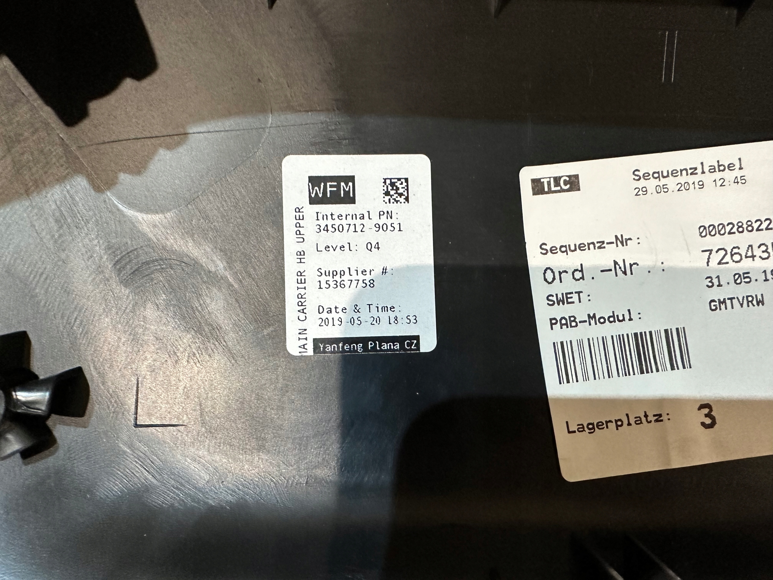MERCEDES AMG G63 upper cover cap