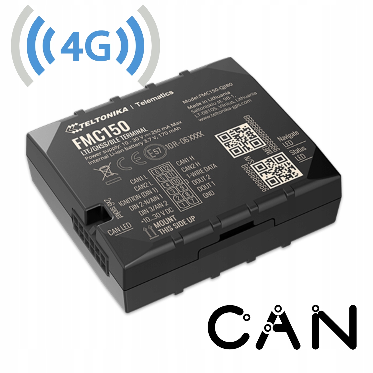 Gps lokátor teltonika FMC150 4G/LTE Can/canbus