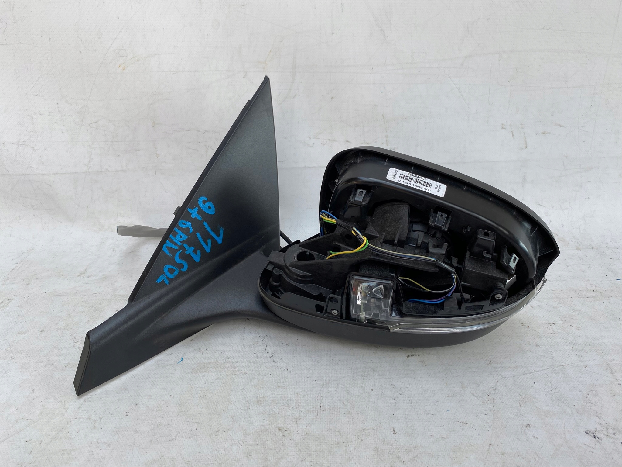 RENAULT MEGANE E-TECH 22- mirror left 9+6 PIN 15 PIN 963023410R