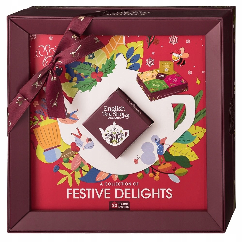 Levně Sada čajů Festive Delight v 4 příchutích Bio 70 g Bn