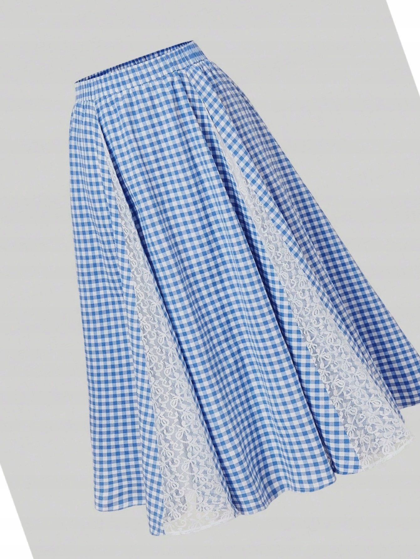 Sukně s vysokým pasem Casual Maksi W Kratka 3XL 46