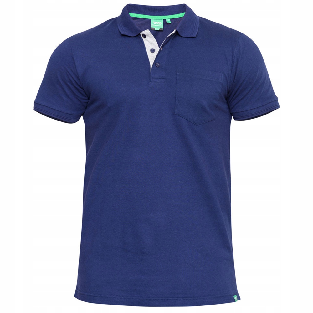 D555 polokošile pánská Grant nadměrná velikost 5XL tmavě modrá