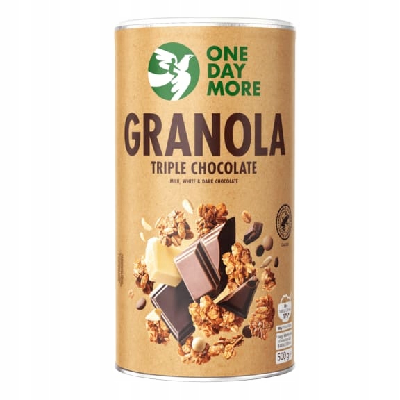 Levně One Day More Granola trojitá čokoládová