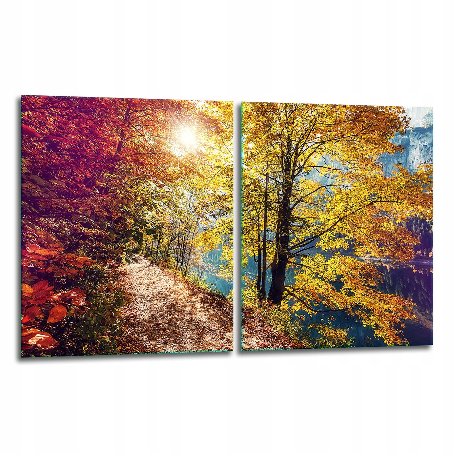 2x Skleněná Ochranná Deska 40x52 Krajina Kuchyně Tvrzené Sklo 7v1