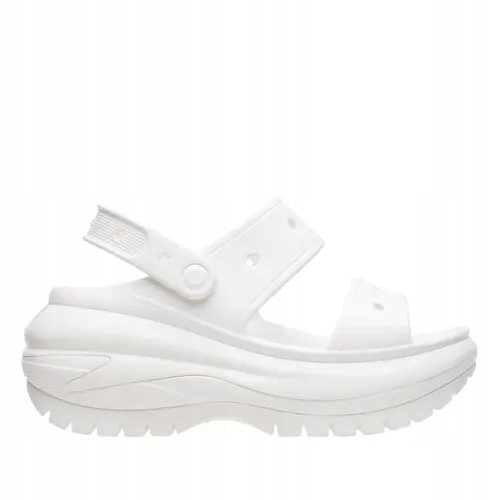 Nazouváky pantofle Crocs Crush Sandal 207989-100 bílé croslite 39-40