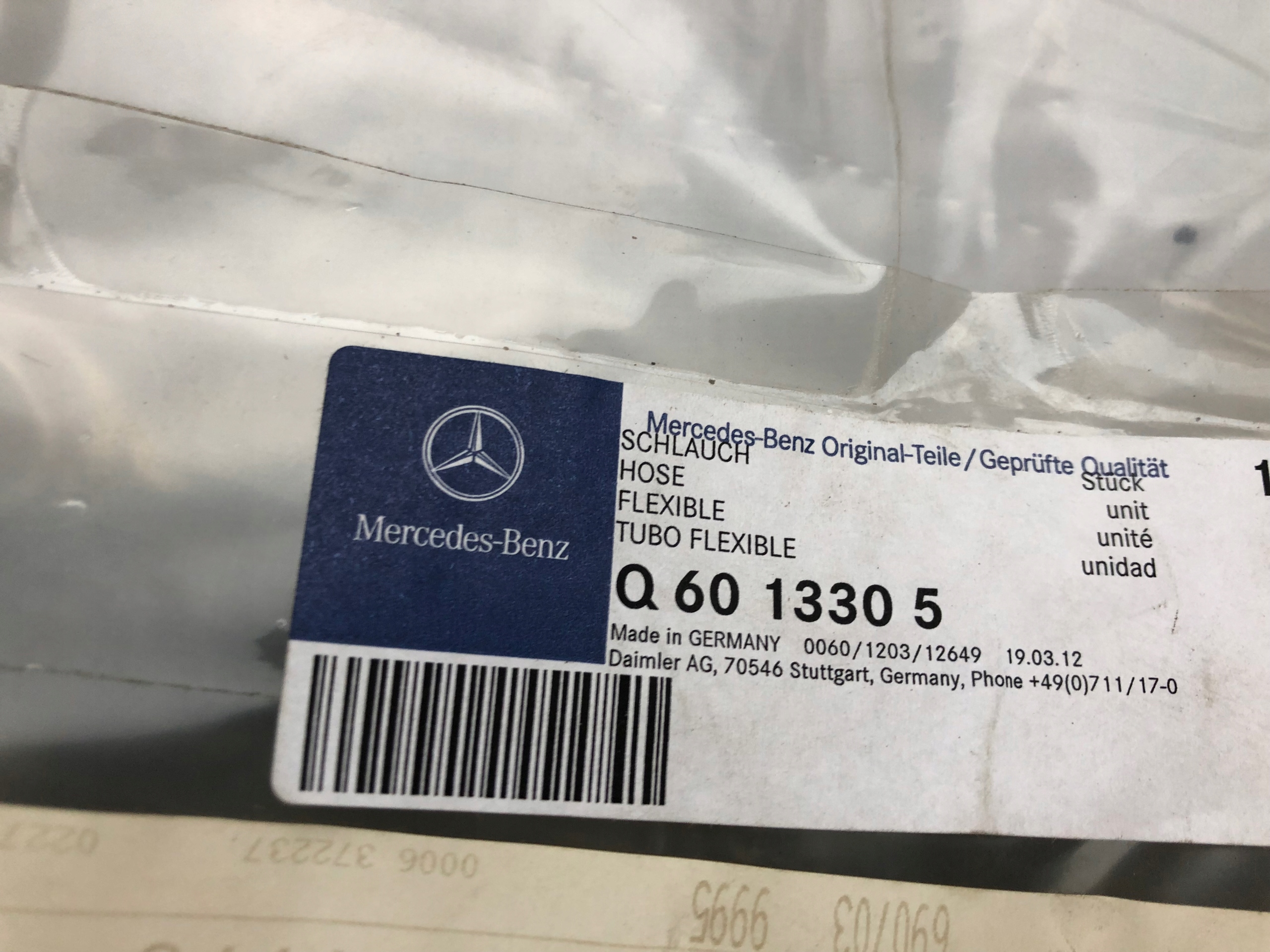 Mercedes-Кабель Adblue Q6013305 Новый