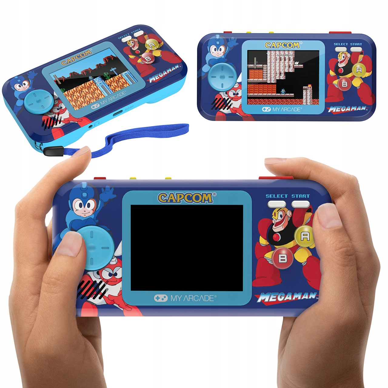 Mini przenośna konsola retro Man 6 w 1 Pocket Player Pro