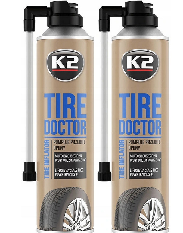 

K2 Tire Doktor Koło Zapasowe W Sprayu 500ML 2SZT